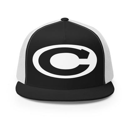 Performance | 5 Panel Trucker Cap | Central West Girls Lacrosse | Emblem Logo