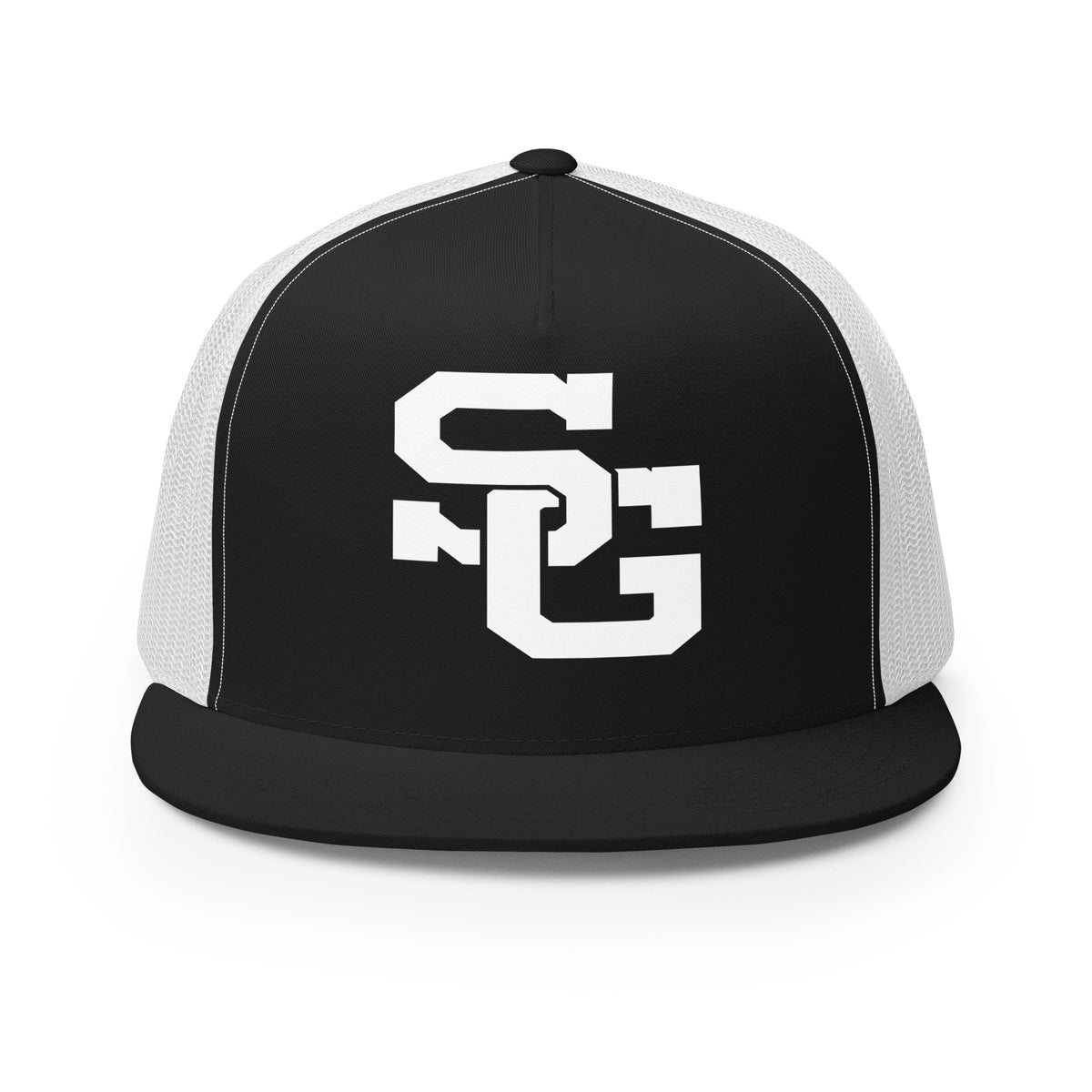 Performance | 5 Panel Trucker Cap | Mohawks Baseball 8u | Lettermark Logo