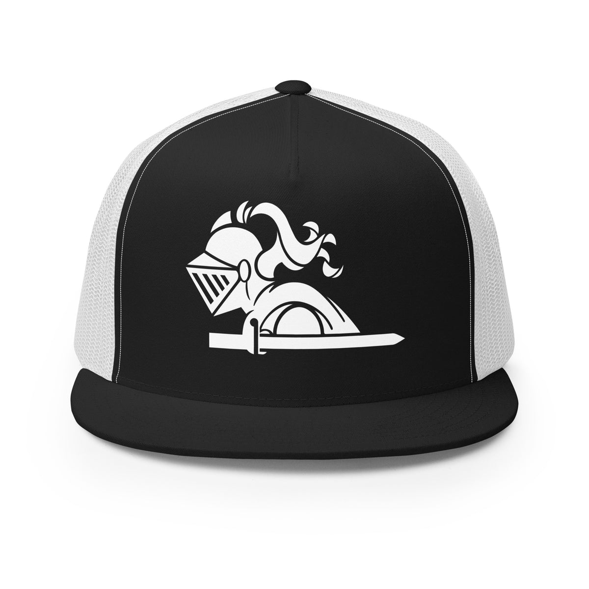 Performance | 5 Panel Trucker Cap | Kimball Cheer | Emblem Logo