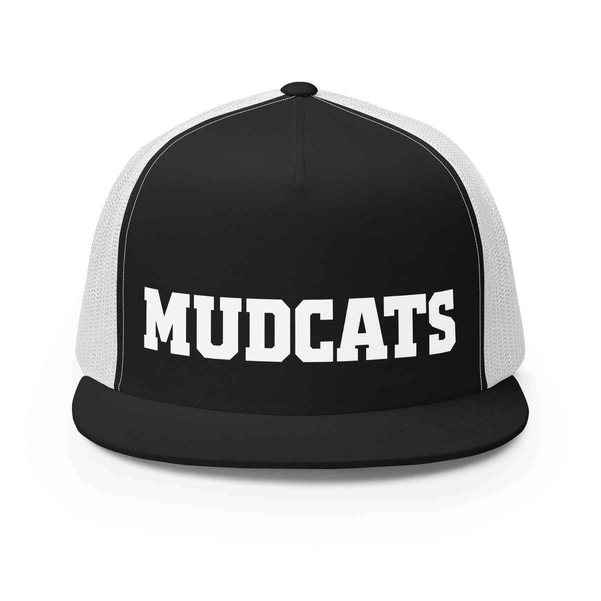 Performance | 5 Panel Trucker Cap | Geneseo Mudcats | Crest Logo