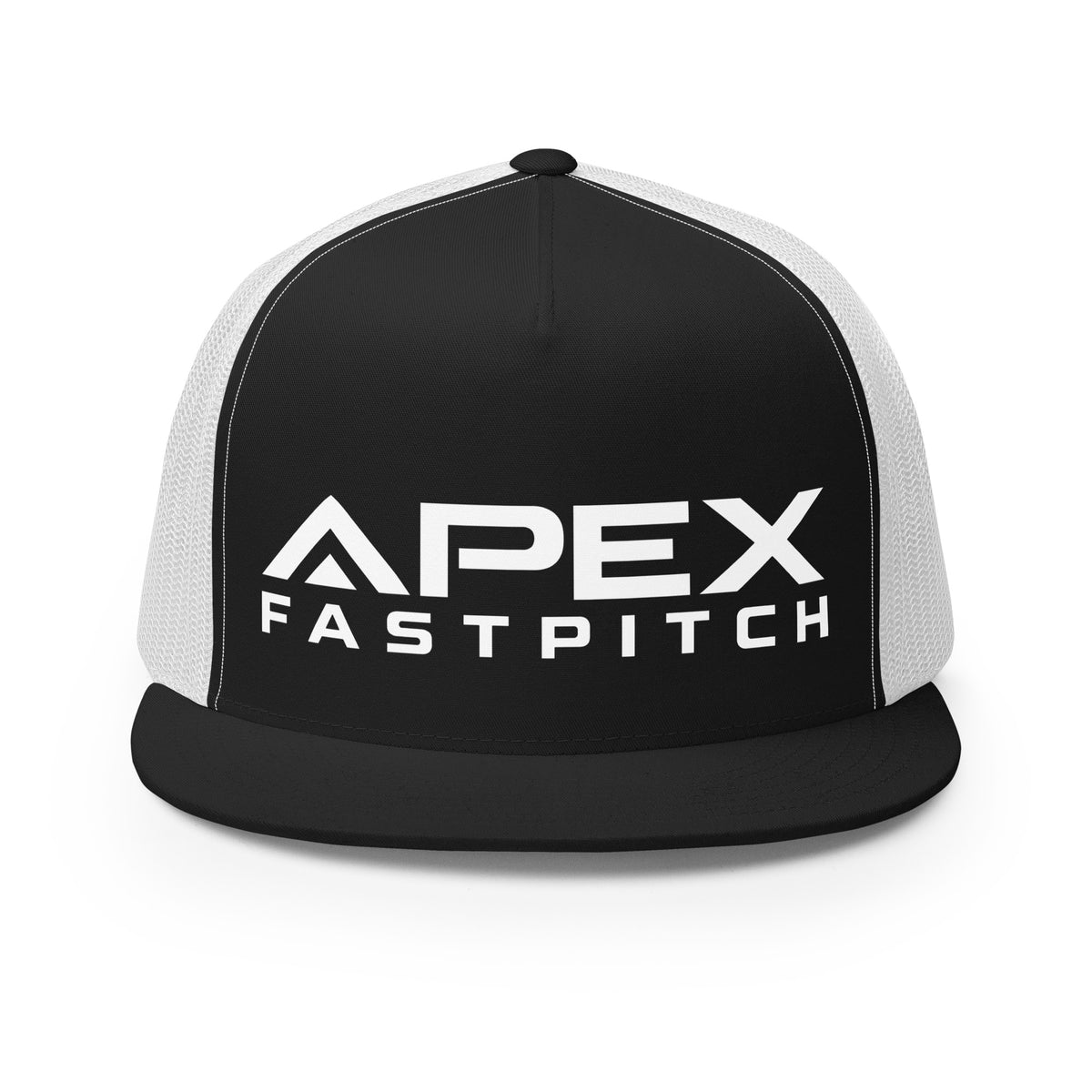 Performance | 5 Panel Trucker Cap | Apex Fastpitch | Emblem Logo