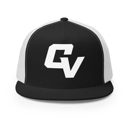 Performance | 5 Panel Trucker Cap | Cumberland Valley Coyotes Football | Crest Logo
