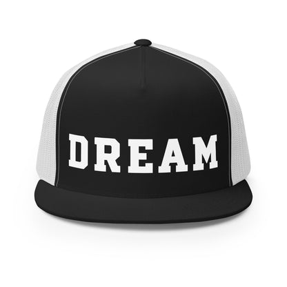 Performance | 5 Panel Trucker Cap | Dream Developmental Program | Badge Logo