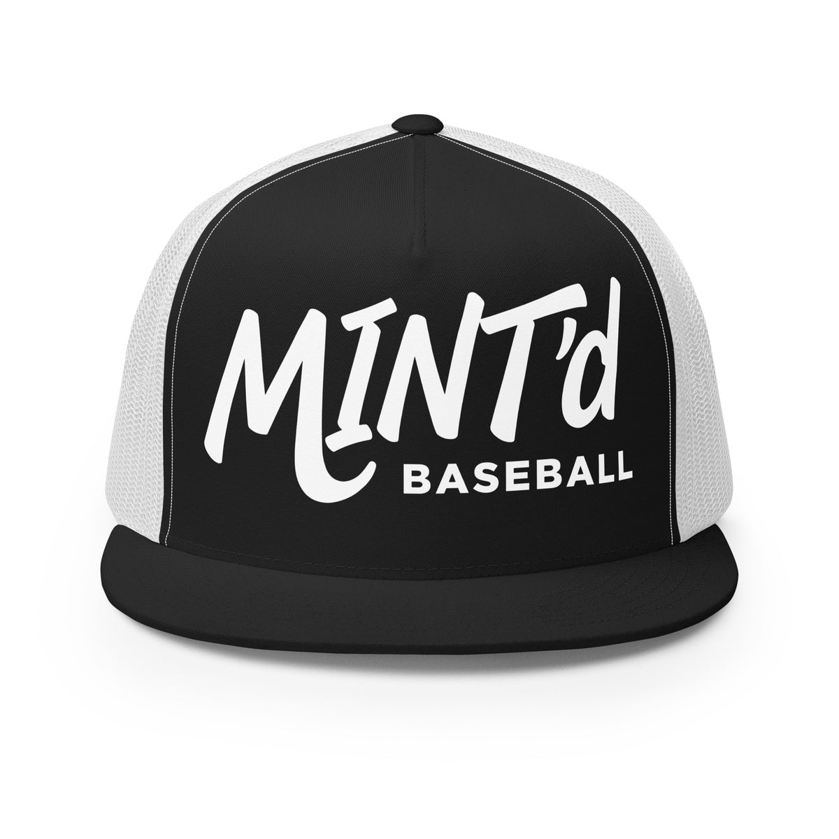 Performance | 5 Panel Trucker Cap | MINT'd Baseball | Crets (Variant) Logo