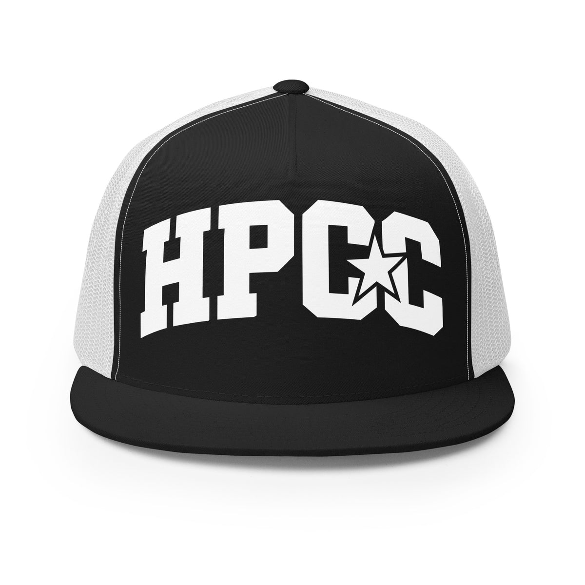 Performance | 5 Panel Trucker Cap | Hyde Park Cowboys | Emblem Logo