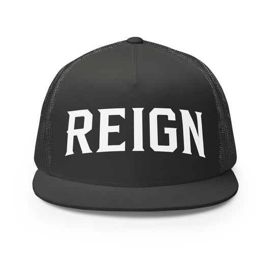 Performance | 5 Panel Trucker Cap | REIGN 10U Softball | Vanguard Logo