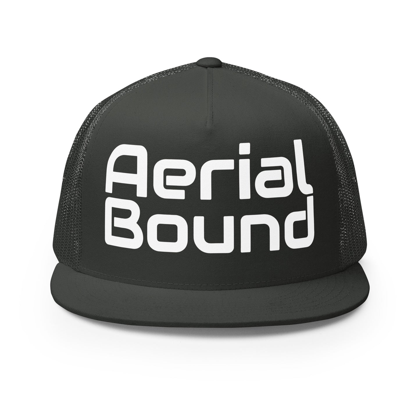 Performance | 5 Panel Trucker Cap | Aerial Bound Athletics | Script Logo
