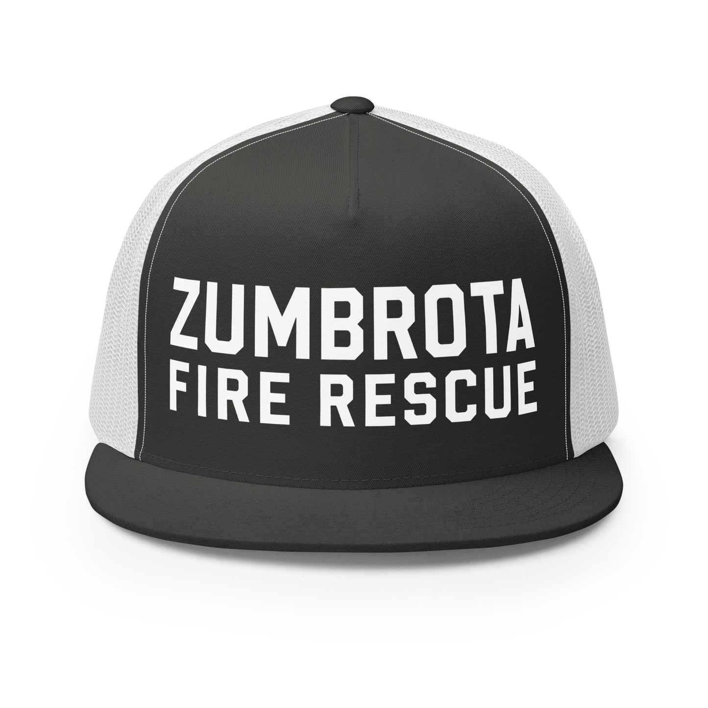 Performance | 5 Panel Trucker Cap | Zumbrota Fire Department | Vanguard Logo