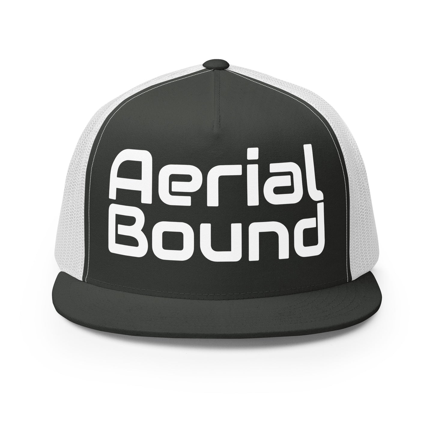 Performance | 5 Panel Trucker Cap | Aerial Bound Athletics | Script Logo