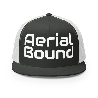 Performance | 5 Panel Trucker Cap | Aerial Bound Athletics | Script Logo