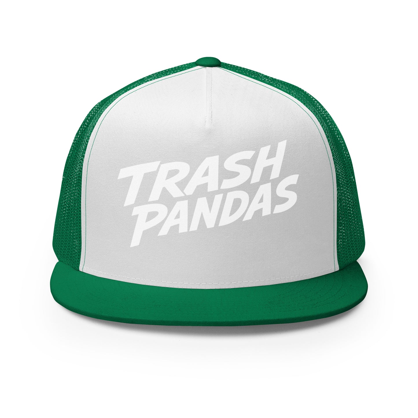 Performance | 5 Panel Trucker Cap | Trash Pandas Baseball Organization | Mascot Logo