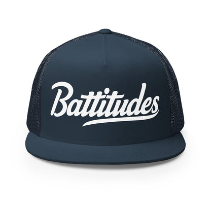 Performance | 5 Panel Trucker Cap | Battitudes | Script Logo