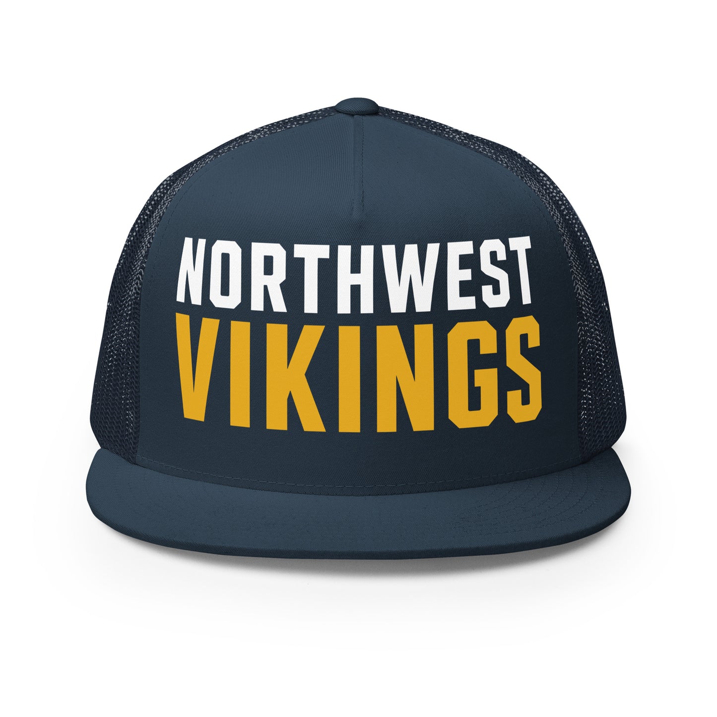 Performance | 5 Panel Trucker Cap | Northwest High School | Vikings Logo