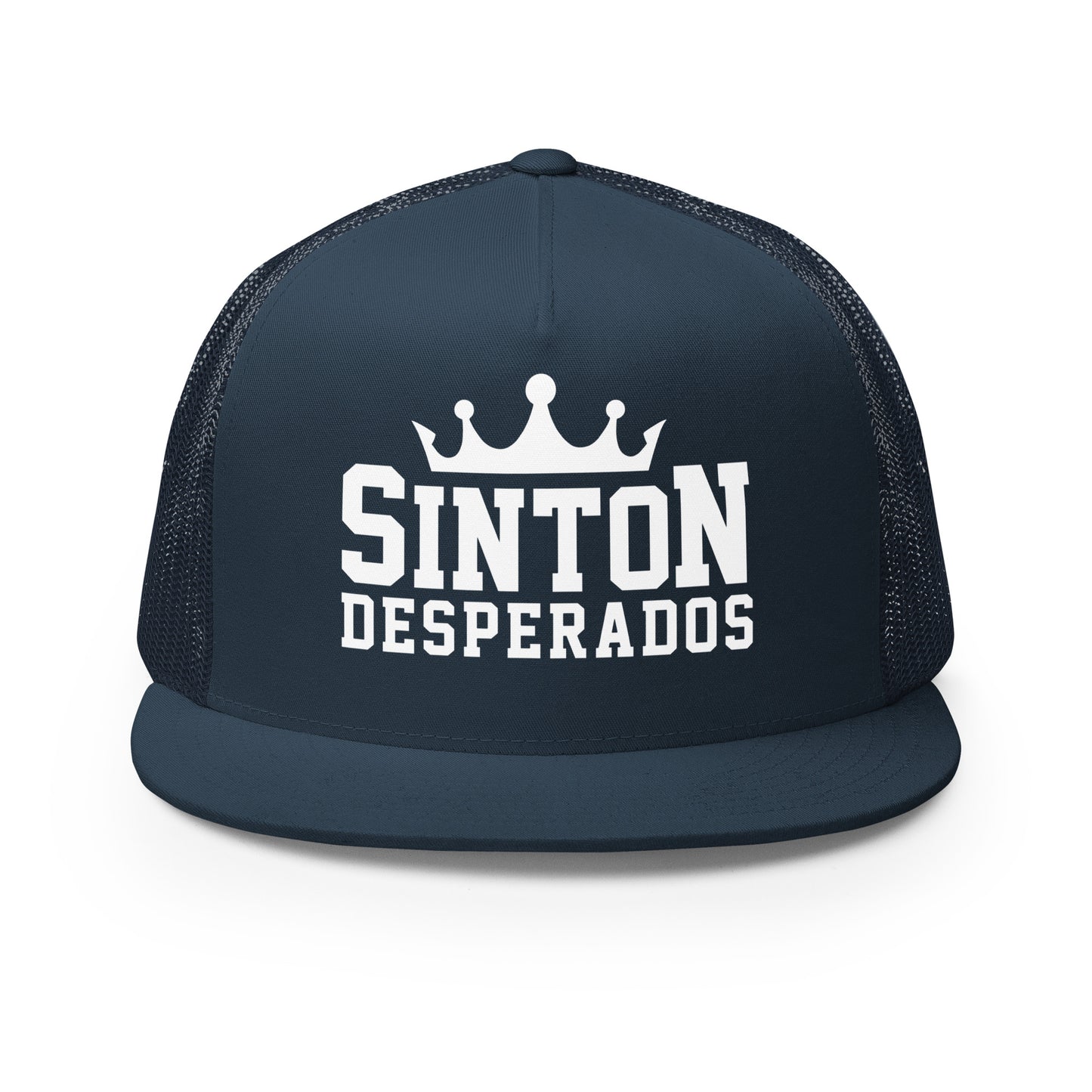 Performance | 5 Panel Trucker Cap | Sinton Desperados Baseball | Ridge Varsity Logo