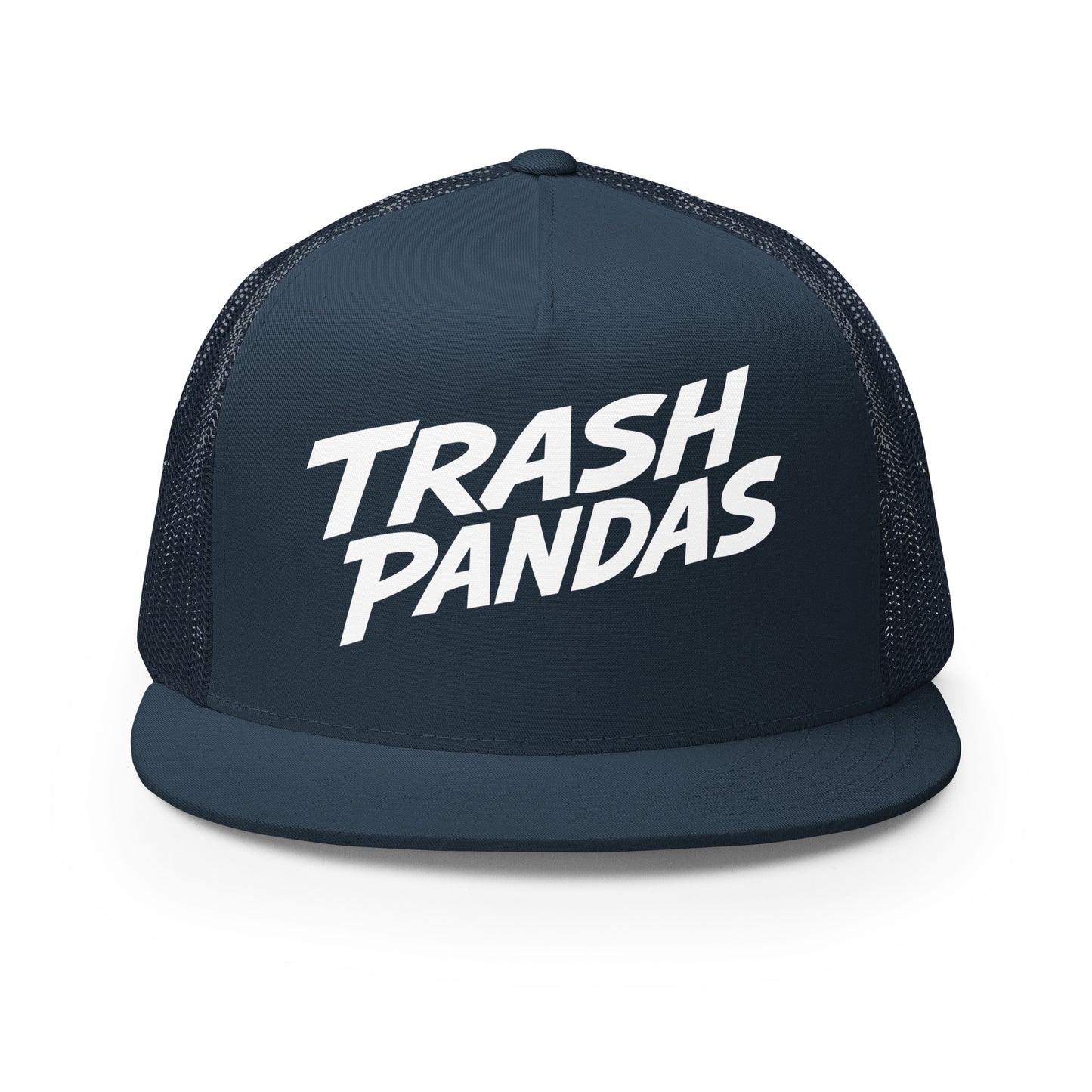 Performance | 5 Panel Trucker Cap | Trash Pandas Baseball Organization | Mascot Logo