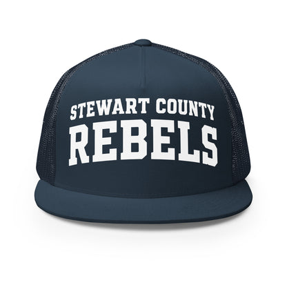 Performance | 5 Panel Trucker Cap | Stewart County Soccer | Scrtipt Logo