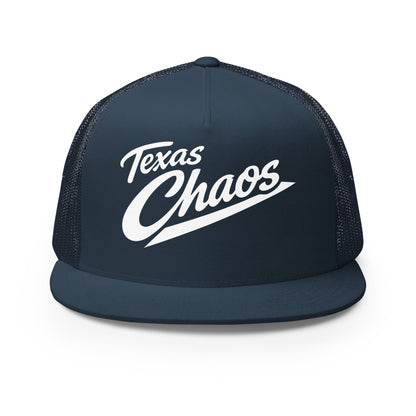 Performance | 5 Panel Trucker Cap | Texas Chaos | Crest Logo