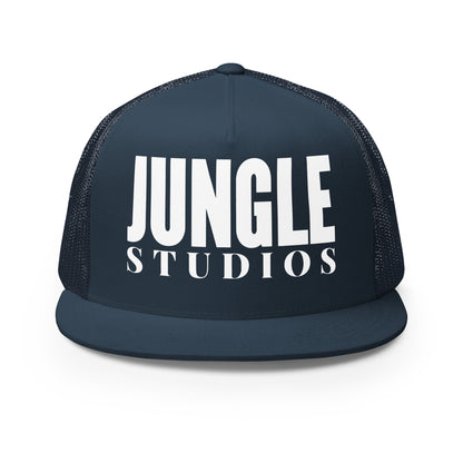 Performance | 5 Panel Trucker Cap | Jungle Studios | Script Logo