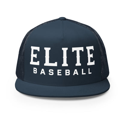 Performance | 5 Panel Trucker Cap | Elite Baseball | Vanguard Logo