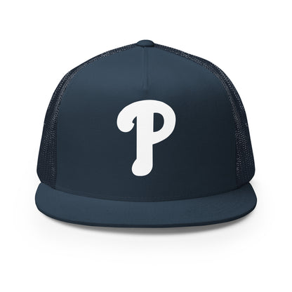 Performance | 5 Panel Trucker Cap | Premier Baseball | Badge Logo
