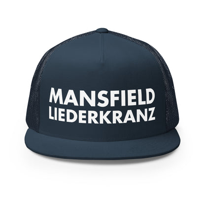 Performance | 5 Panel Trucker Cap | Liederkranz Soccer Club | Script Logo