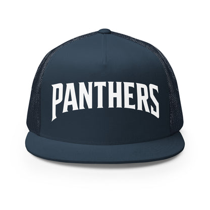 Performance | 5 Panel Trucker Cap | Central Falls Panthers | Script Logo