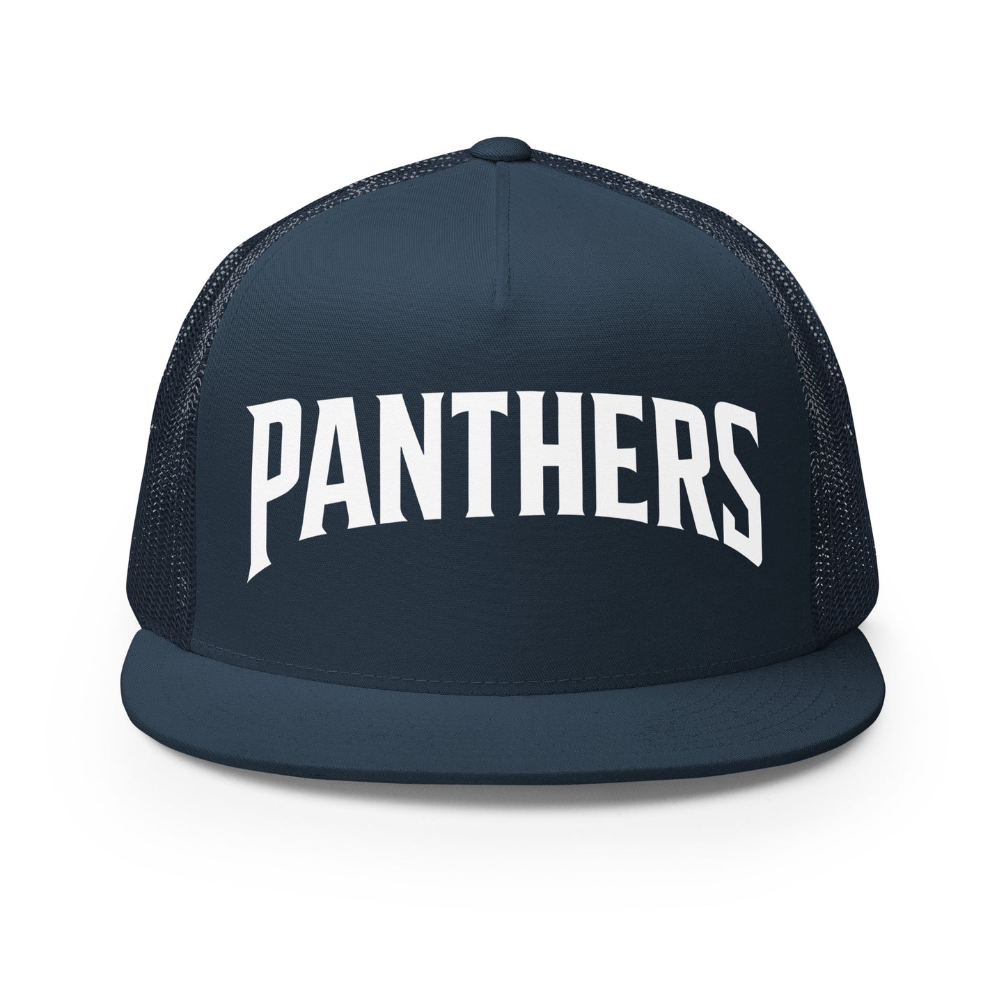 Performance | 5 Panel Trucker Cap | Central Falls Panthers | Script Logo