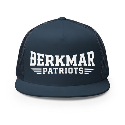 Performance | 5 Panel Trucker Cap | Berkmar High School Soccer | Vanguard Logo