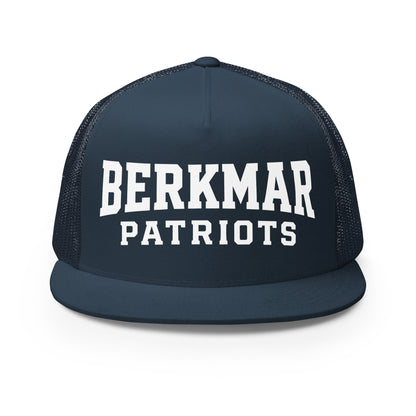 Performance | 5 Panel Trucker Cap | Berkmar High School Soccer | Shield Logo
