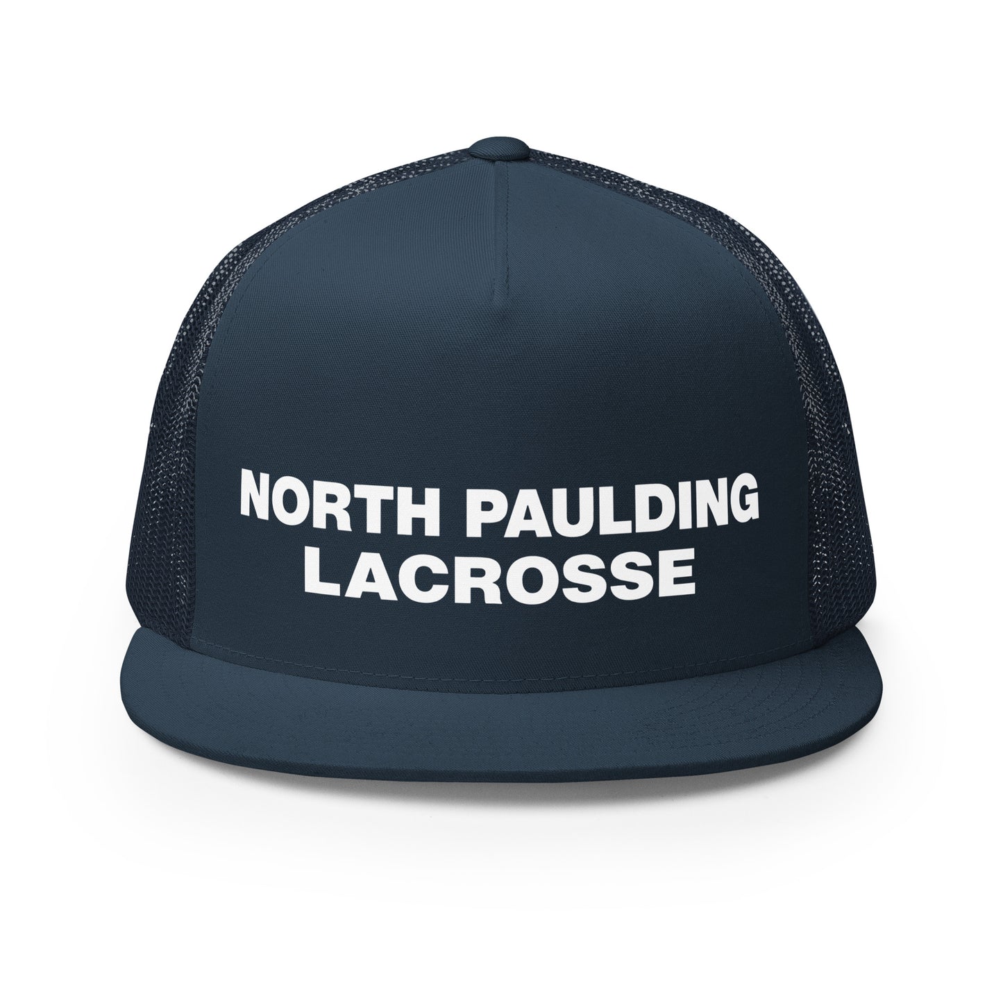 Performance | 5 Panel Trucker Cap | North Paulding Lacrosse | Badge Logo
