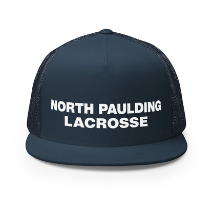 Performance | 5 Panel Trucker Cap | North Paulding Lacrosse | Badge Logo