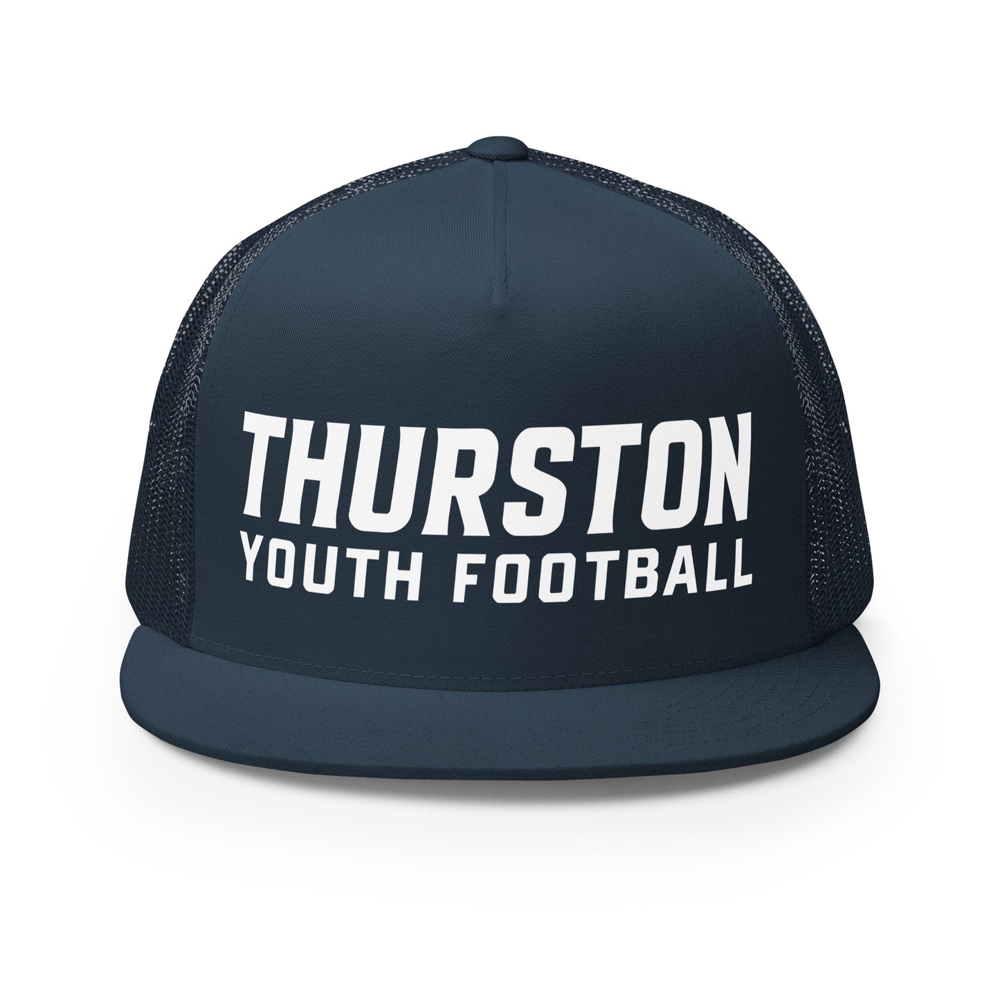 Performance | 5 Panel Trucker Cap | Thurston Youth Football | Crest Logo