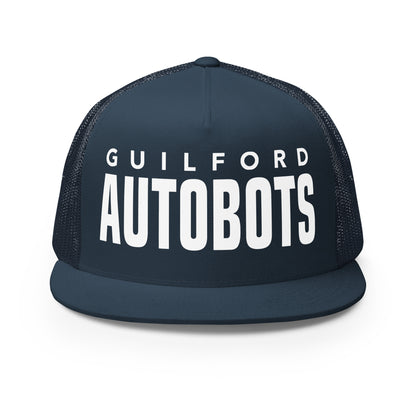 Performance | 5 Panel Trucker Cap | Guilford Autobots | Modern Script Logo
