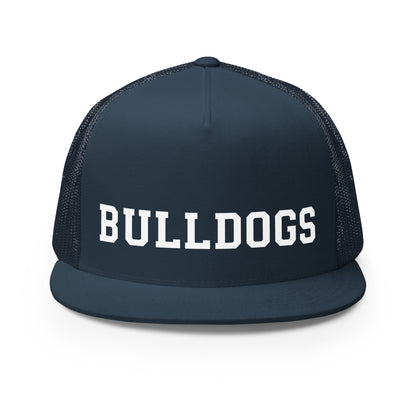 Performance | 5 Panel Trucker Cap | Celina Recreational Football Black | Bulldogs Crest Logo
