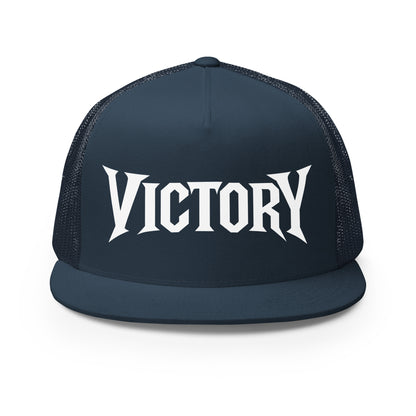 Performance | 5 Panel Trucker Cap | Victory Society | Crest Logo
