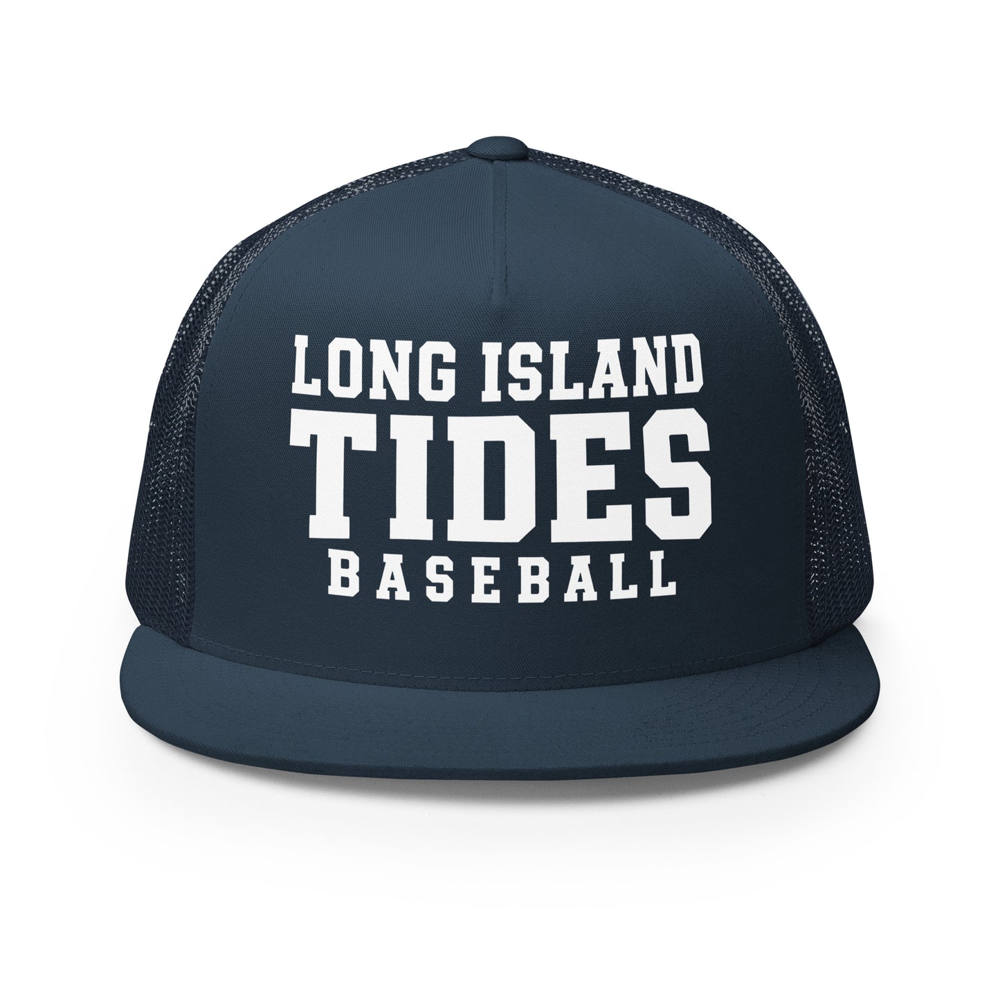 Performance | 5 Panel Trucker Cap | Long Island Tides Baseball | Valor Logo