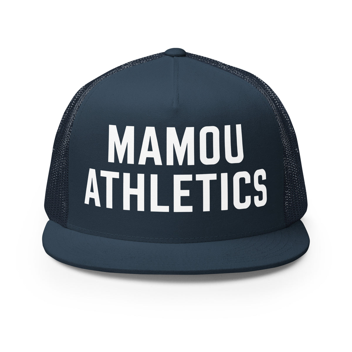 Performance | 5 Panel Trucker Cap | Mamou High School | Emblem Logo