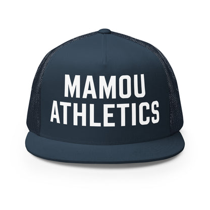 Performance | 5 Panel Trucker Cap | Mamou High School | Emblem Logo
