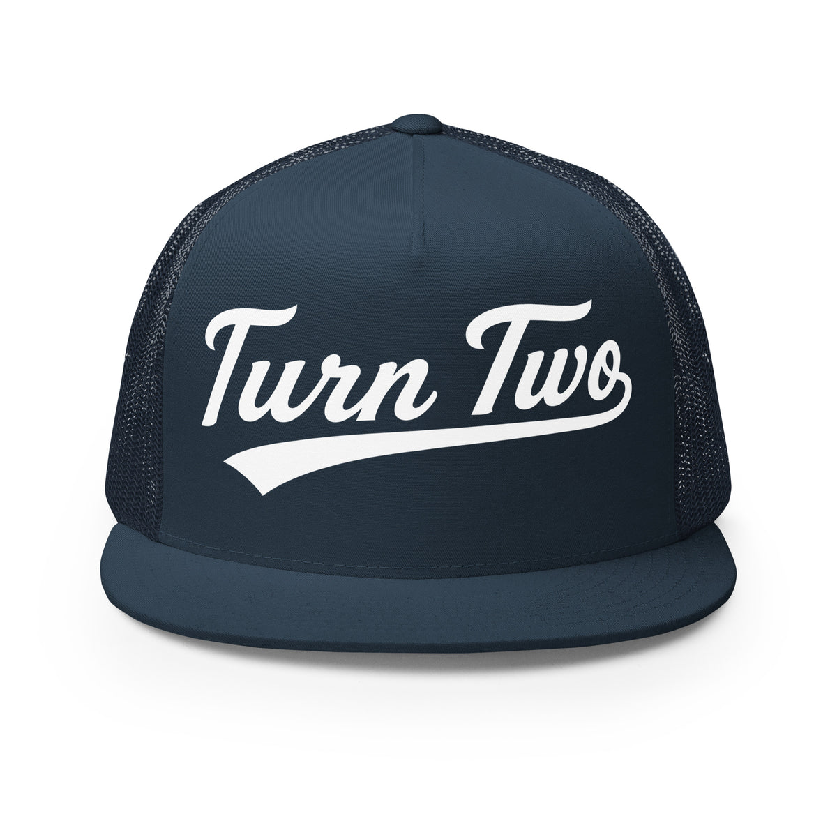 Performance | 5 Panel Trucker Cap | Texas Turn Two Baseball | Athletics Logo