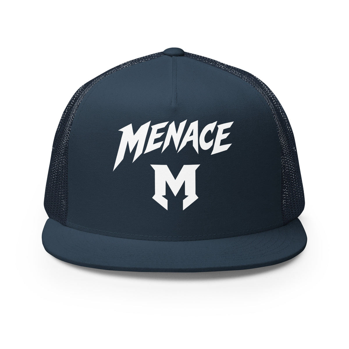 Performance | 5 Panel Trucker Cap | Mandan Menace | Crest Logo