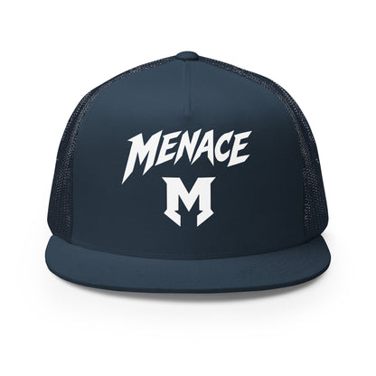 Performance | 5 Panel Trucker Cap | Mandan Menace | Crest Logo