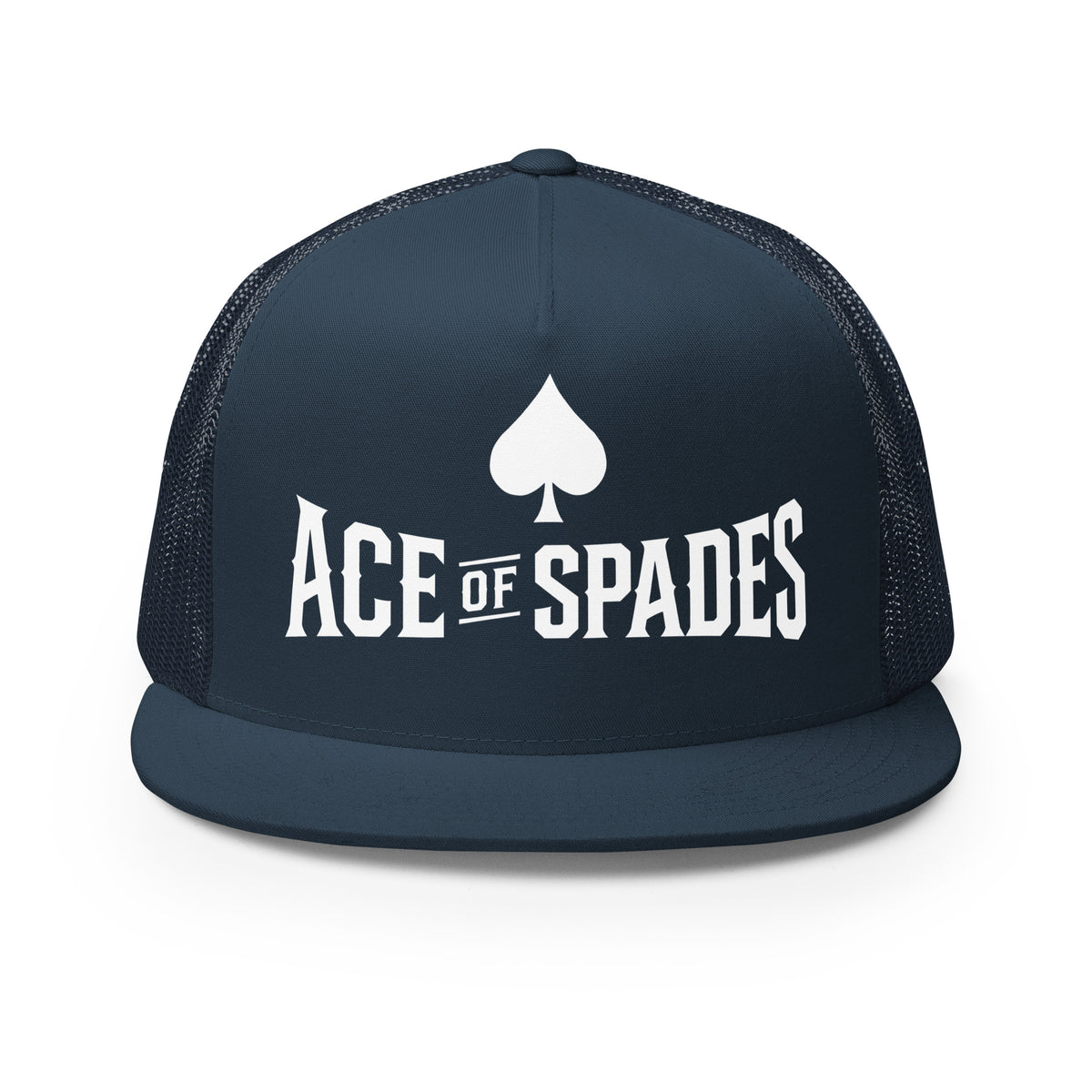 Performance | 5 Panel Trucker Cap | Ace of Spades Boxing Gym | Crest Logo