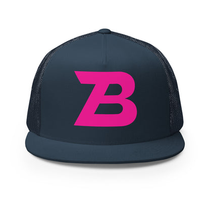 Performance | 5 Panel Trucker Cap | Buffalo Bomb Squad 12u Softball | Lettermark Logo