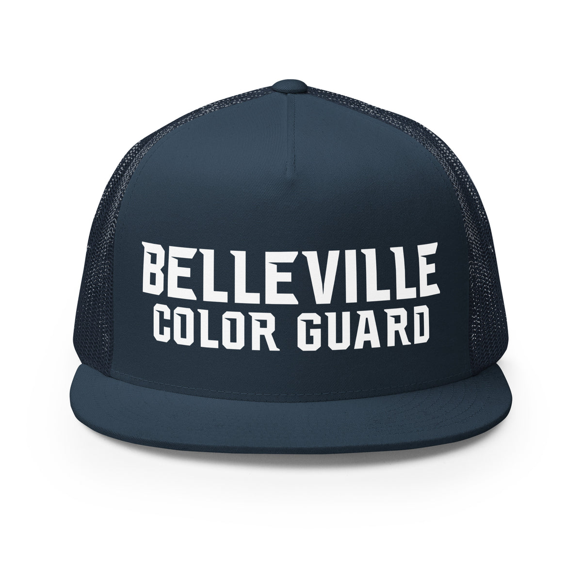 Performance | 5 Panel Trucker Cap | Belleville Community Guard Programs | Vanguard Logo