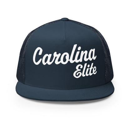 Performance | 5 Panel Trucker Cap | Carolina Elite-Shields | Modern Script Logo
