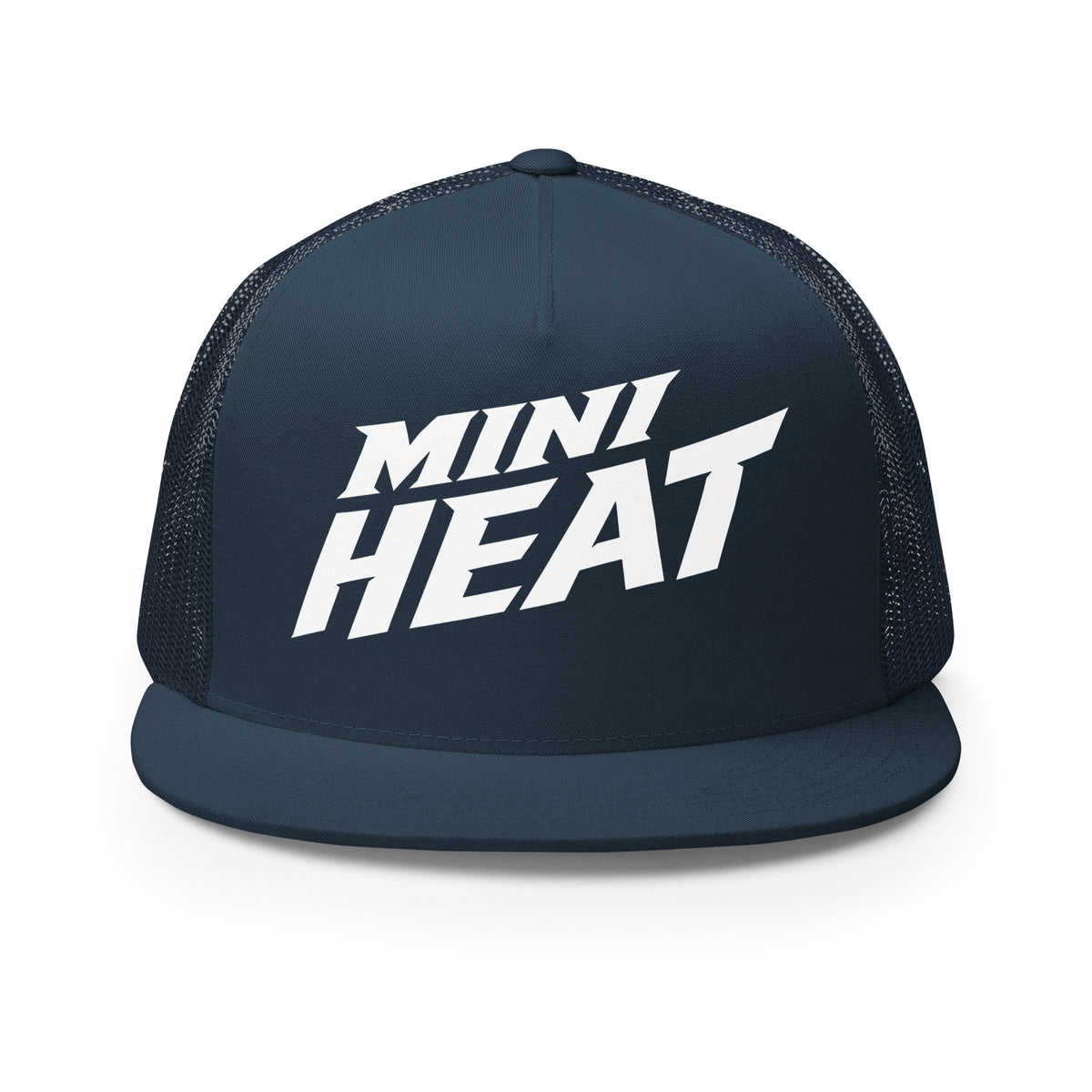 Performance | 5 Panel Trucker Cap | MINI HEAT | Crest Logo