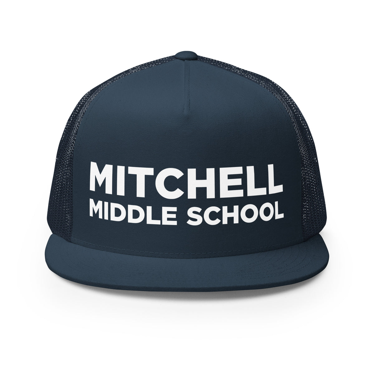 Performance | 5 Panel Trucker Cap | Mitchell Middle School Softball | Crest Logo