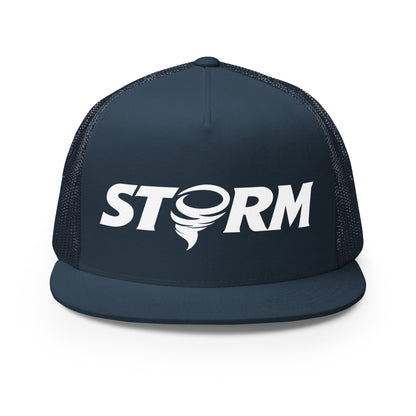 Performance | 5 Panel Trucker Cap | Storm Baseball Team | Lettermark Logo