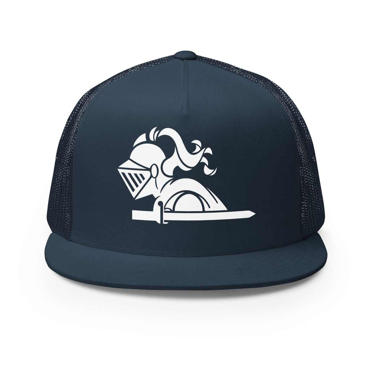 Performance | 5 Panel Trucker Cap | Kimball Cheer | Emblem Logo