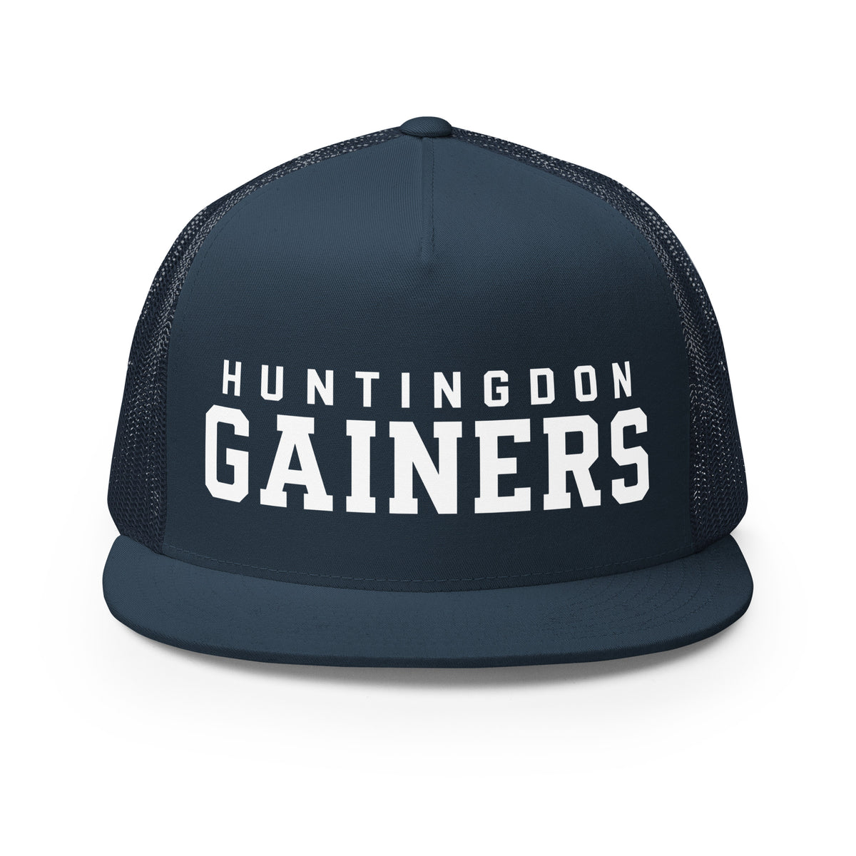 Performance | 5 Panel Trucker Cap | HCC Gymnastics | Gainers Emblem Logo
